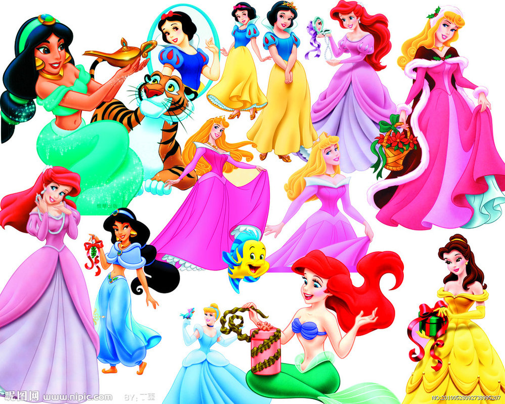 17 Princess Free PSD Files Images