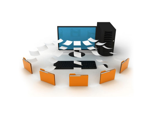 Document Record Management Icon Document Record Management Icon