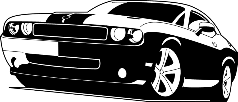 15 Photos of Challenger Car Vectors