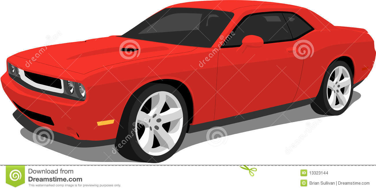 Dodge Challenger Vector