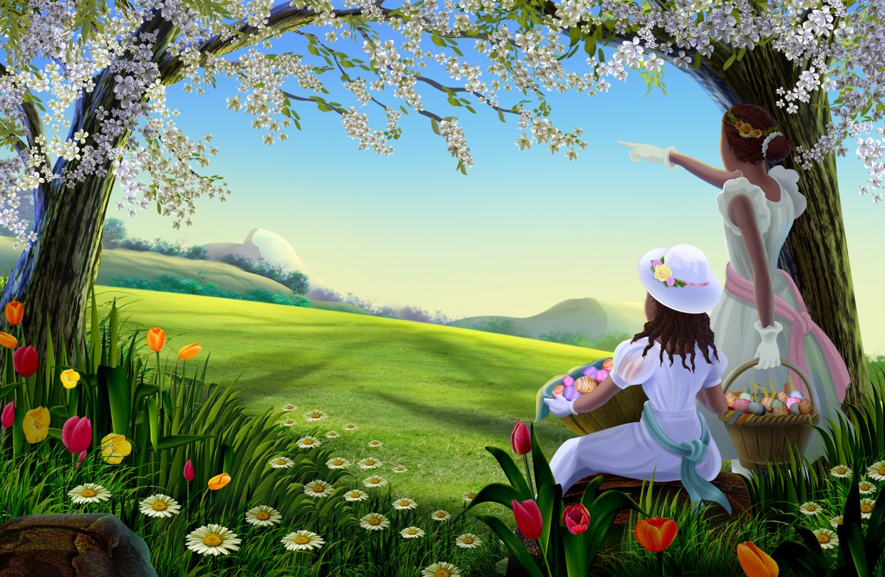 Easter Spring Desktop Wallpaper