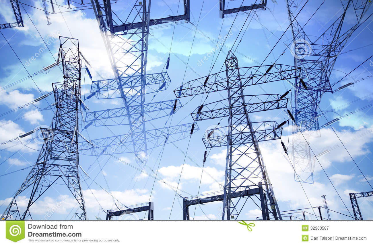 Electricity Pylons Photography
