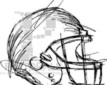 Football Helmet Vector File