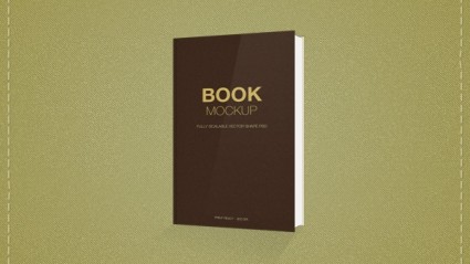 Free Book Mockup PSD