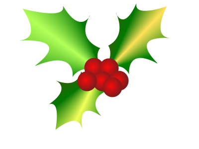 Free Christmas Holly Clip Art