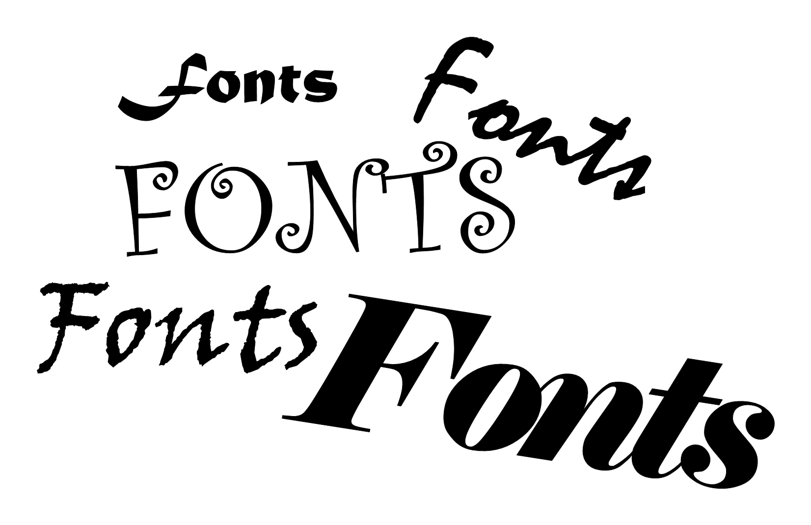 Free Circle Fonts for Vinyl Cutting