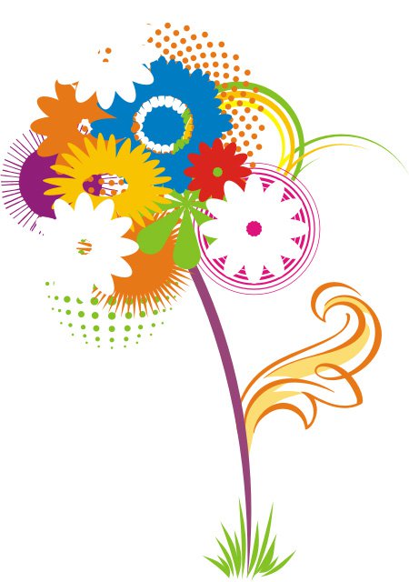 Free Flower Vector Graphics Free Flower Vector Graphics