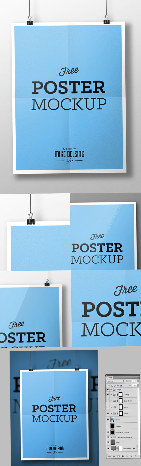 7 T -Shirt Template PSD Images