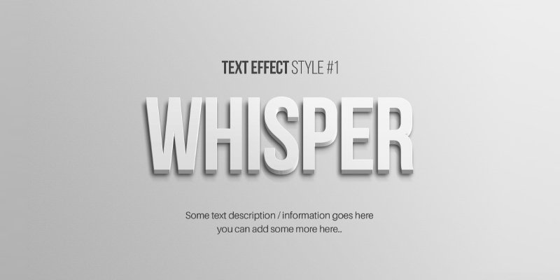 Free Psd Text Effect