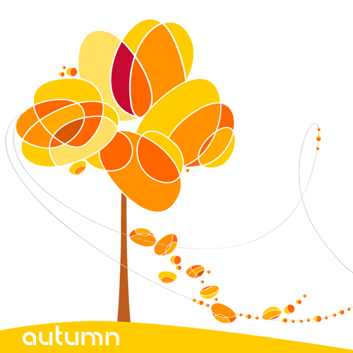 Free Vector Fall Leaves