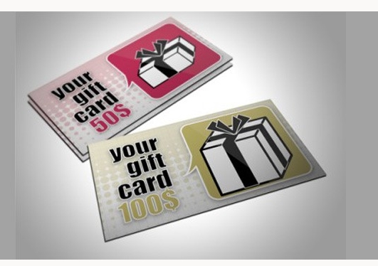 Gift Card PSD