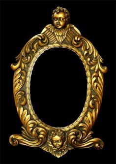 Gold Ornate Frame Vector