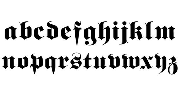 Gothic Horror Fonts