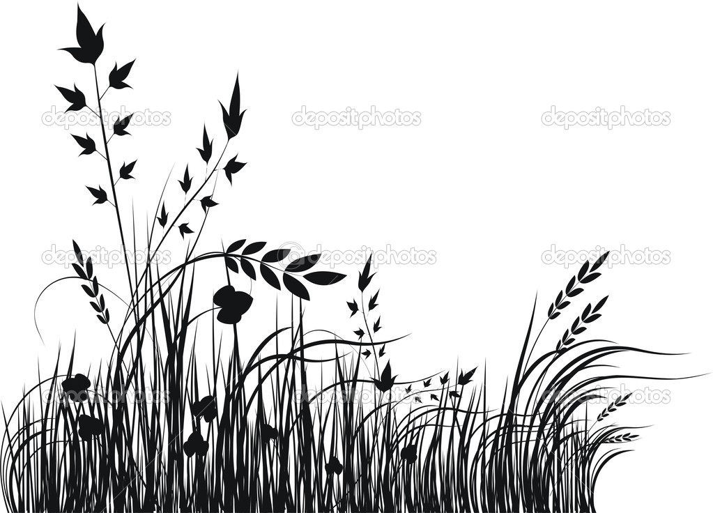 Grass Silhouette Vector