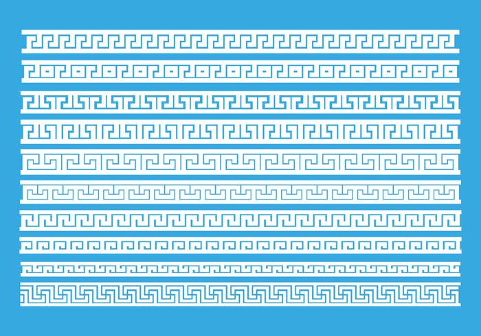 Greek Key Pattern Vector