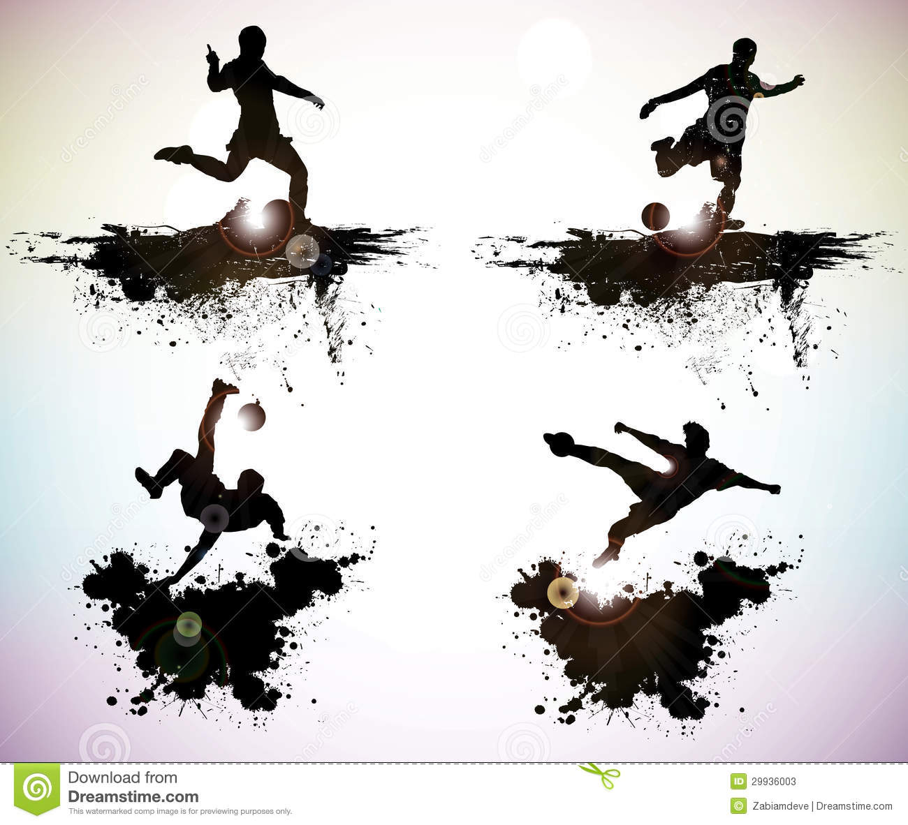 11 Grunge Vector Sports Images