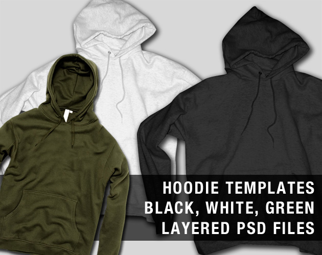 Hoodie Template PSD