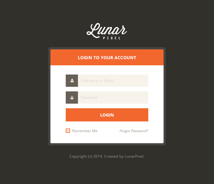 HTML Login-Form