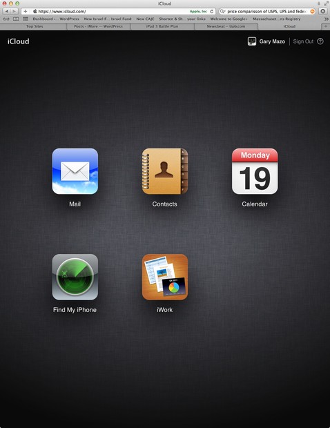 iCloud Find My iPad