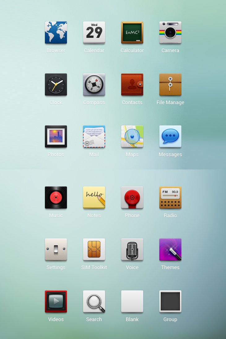 Icons Theme Android