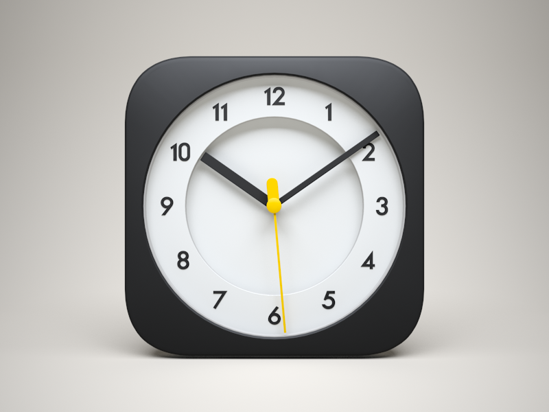 iPhone Clock Icon