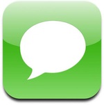 iPhone Text Message App Icon iPhone Text Message App Icon