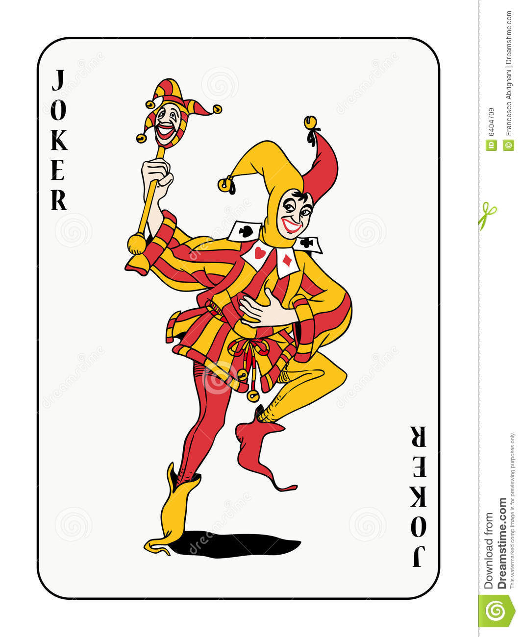 Joker Playing Card