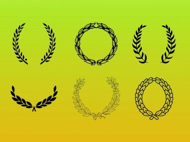 Leaf Wreath Vector Free Leaf Wreath Vector Free