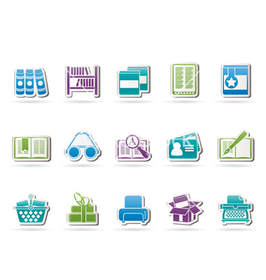 Library Book Icon Library Book Icon
