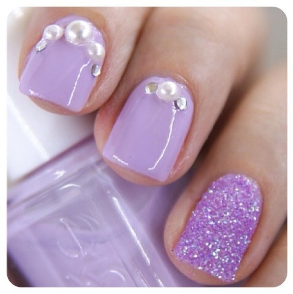 Light Purple Nails Light Purple Nails