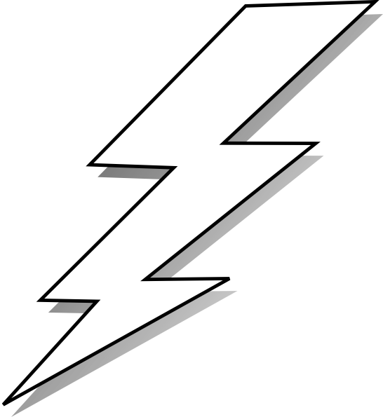 18 White Lightning Vector Art Images