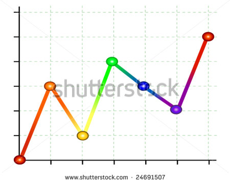 13 Line Graph Vector Images