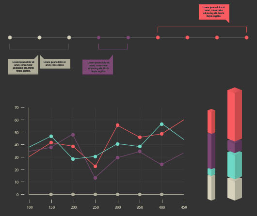 Line Graph Infographic