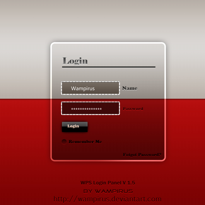 Login Panel