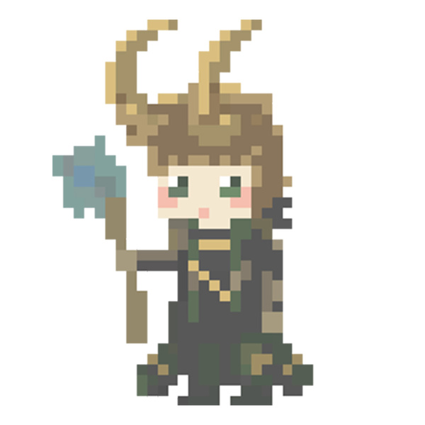 Loki Pixel Art