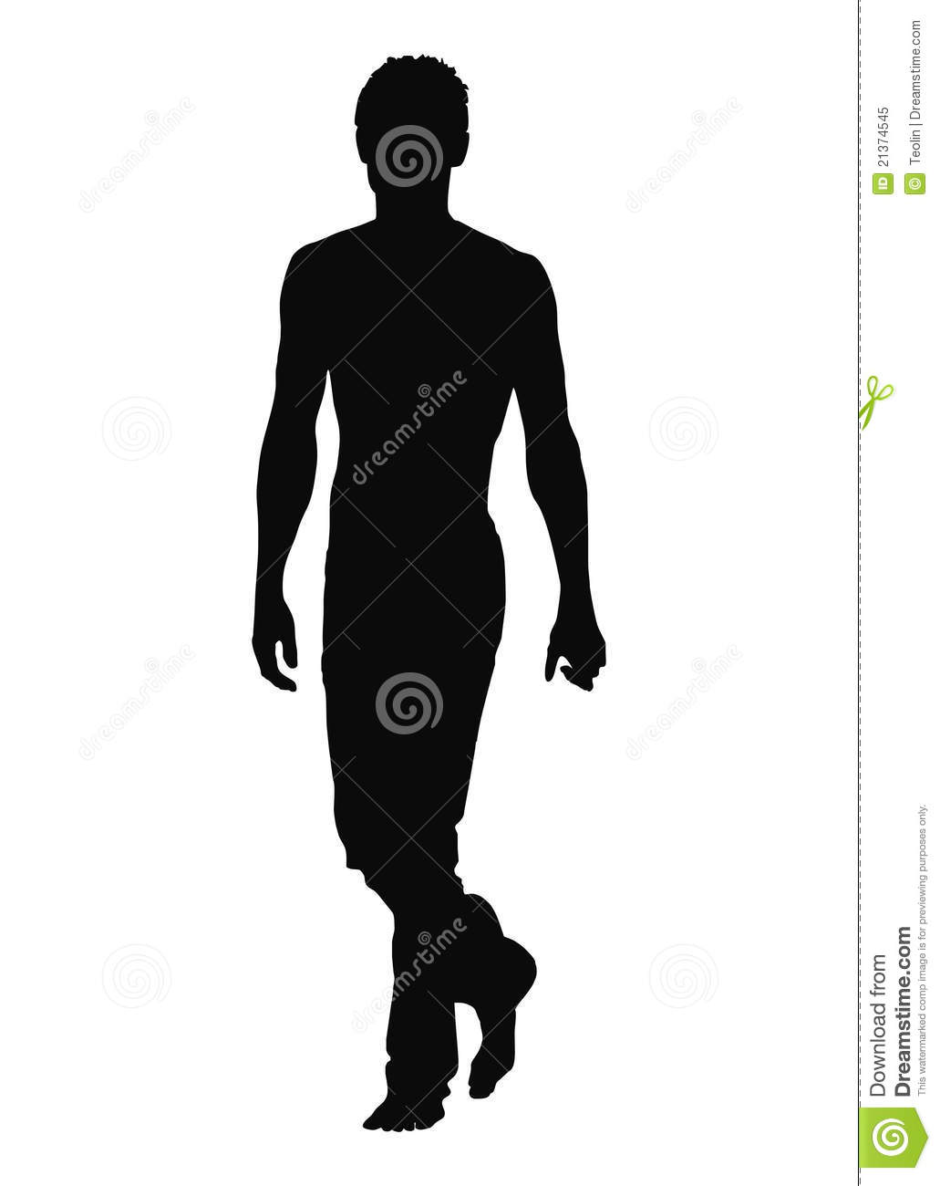 Man Walking Silhouette