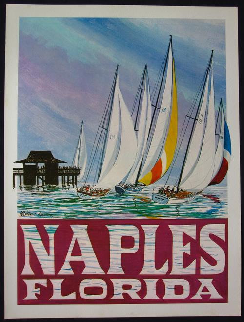 Naples Florida Vintage Travel