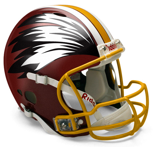New Redskins NFL Helmet Design