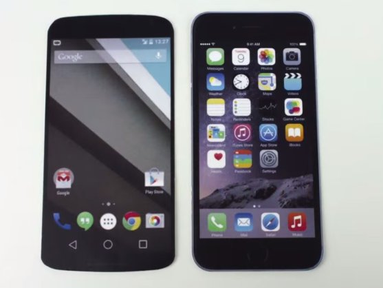 Nexus vs iPhone 6