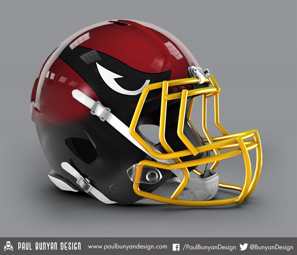 NFL Concept Helmets Design Paul Bunyan