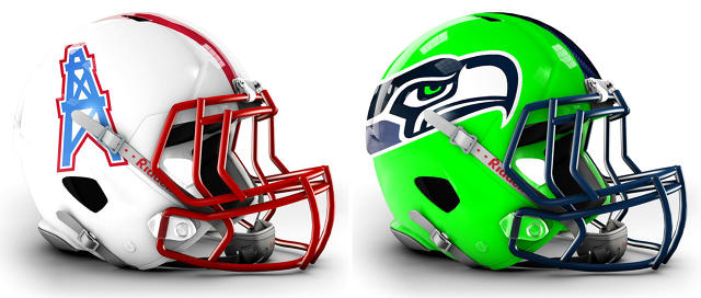 NFL Football New Helmet Design