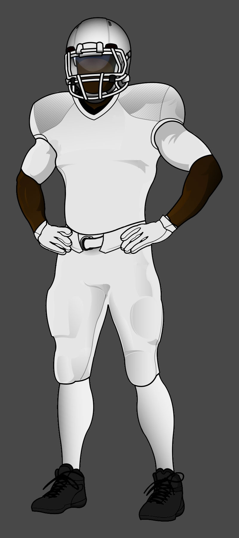 Nike Pro Combat Football Uniform Template