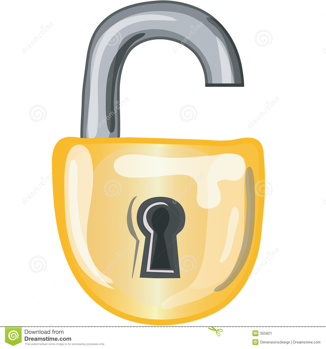 Open Lock Icon