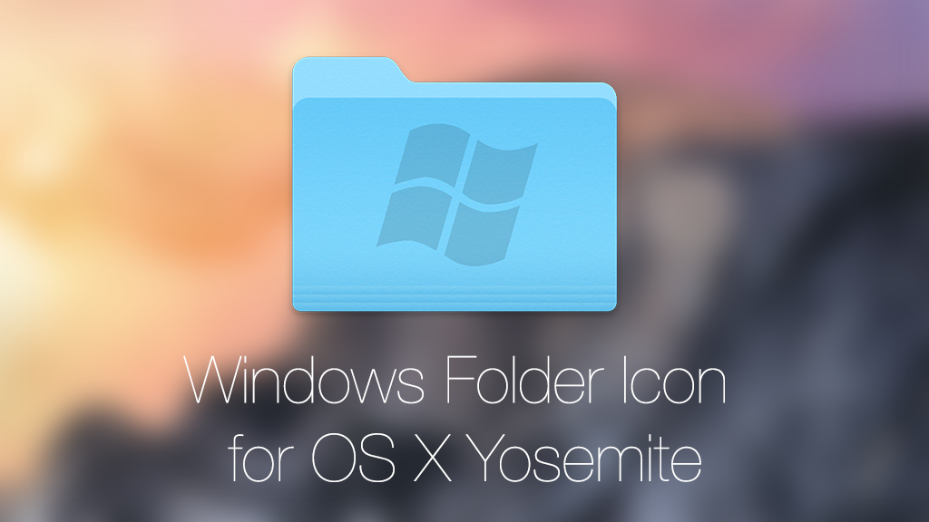 OS X Folder Icons Yosemite