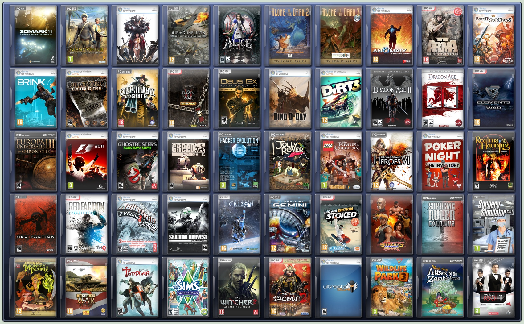 PC Computer Games PC Computer Games