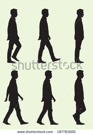 Person Walking Silhouette