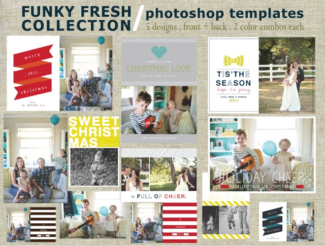 Photoshop Christmas Card Templates