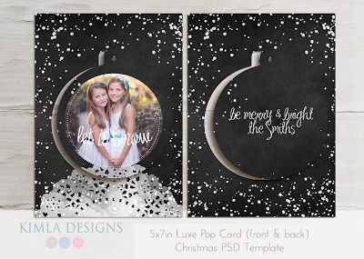 Photoshop Christmas Card Templates