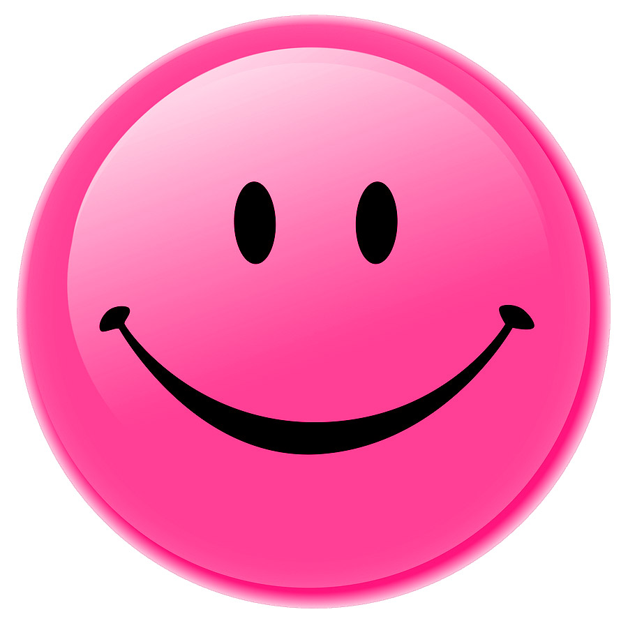 Pink Smiley-Face