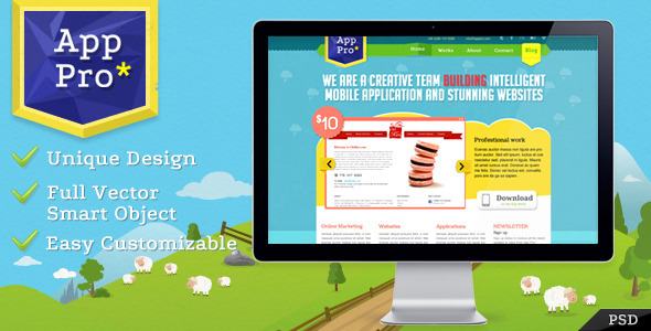 Premium Web Templates PSD